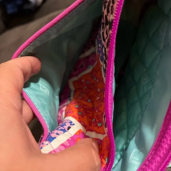 Vera Bradley Little Crossbody Modern Medley - Picture 7 of 8